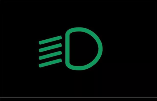 Kontrolka potkávací světla